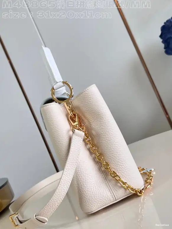 Repzbay VUITTON LOUIS BB-31.5*20*11CM CAPUCINES 0611